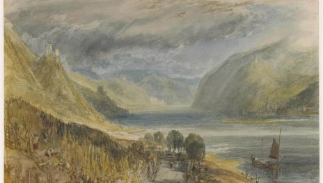 Blick in Richtung Burg Sooneck und Bacharach | © The Trustees of the British Museum