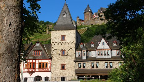 Kranentrum Ansicht vom Rhein | © RNT