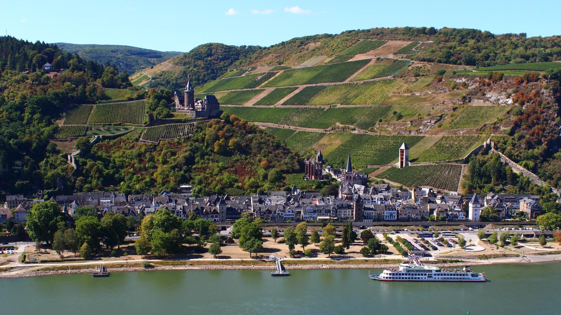 Bacharach Rhein Panorama | © ©Sabine Pilger