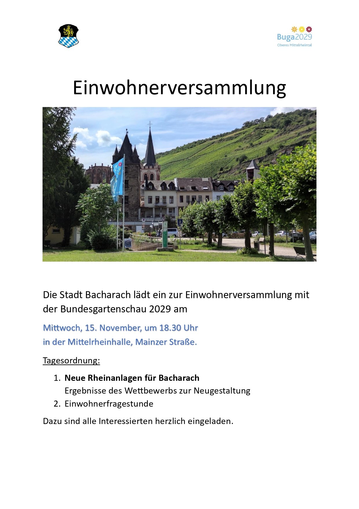 Einwohnerversammlung