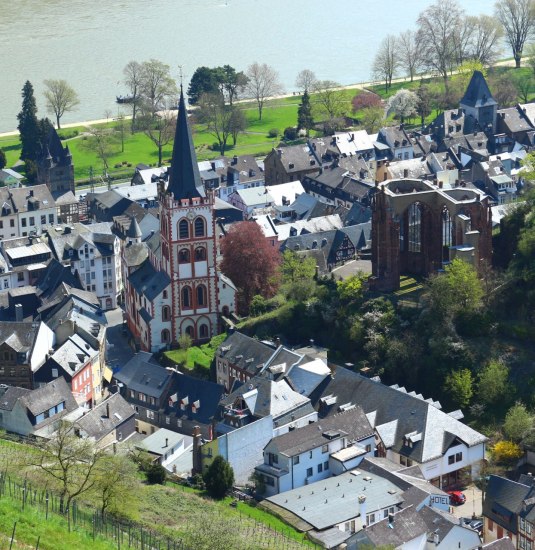 Blick auf Bacharach aus dem Posten | © Sabine Pilger