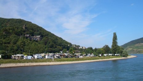 Camping unter Burg Reichenstein | © RNT