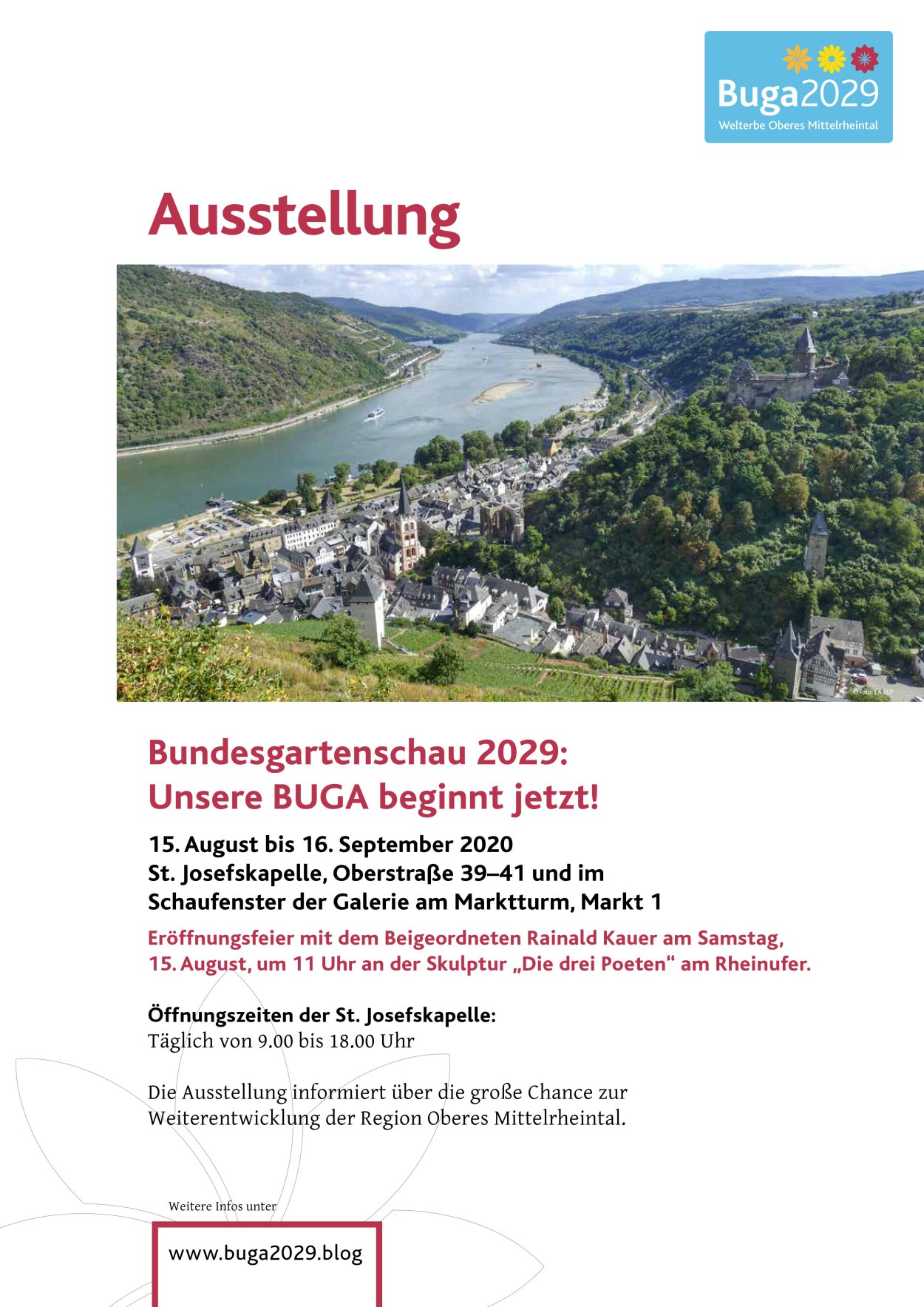 BuGa 2029 Plakat Ausstellung | © EA-Rlp