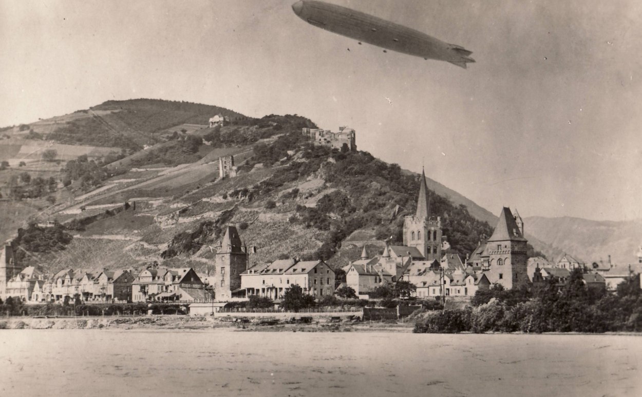 Bacharach mit Zeppelin | © SPBA